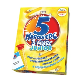 5 másodperc 3 válasz Junior - társasjáték