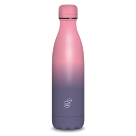Ars Una rózsaszín-lila duplafalú fémkulacs 500 ml 