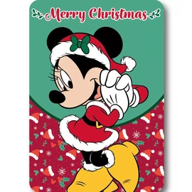 Disney Minnie Merry Moments karácsonyi polár takaró