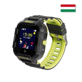 KidSafe Pro fekete gyerek okosóra magyar menüvel