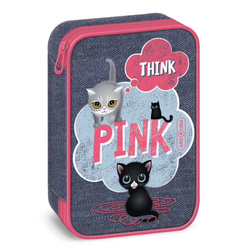 Ars Una Think Pink többszintes tolltartó