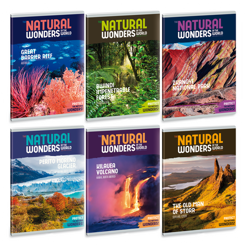 Ars Una Natural Wonders A5 füzetcsomag - vonalas