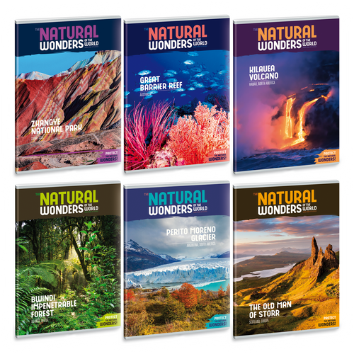 Ars Una Natural Wonders A4 füzetcsomag - sima
