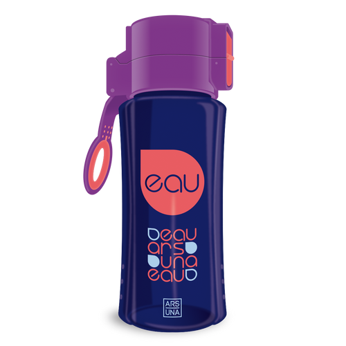 Ars Una kulacs - 450 ml - sötétkék-lila