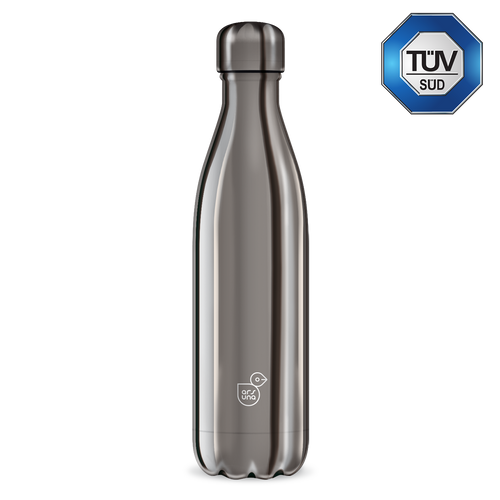 Ars Una Metal Silver duplafalú fémkulacs 500 ml 