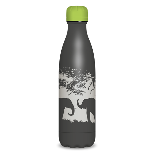Ars Una Elephant (Máté Bence) duplafalú fémkulacs 500 ml 