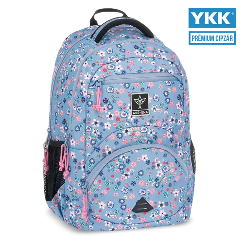 Ars Una Pearl Blossom Blue ergonomikus hátizsák