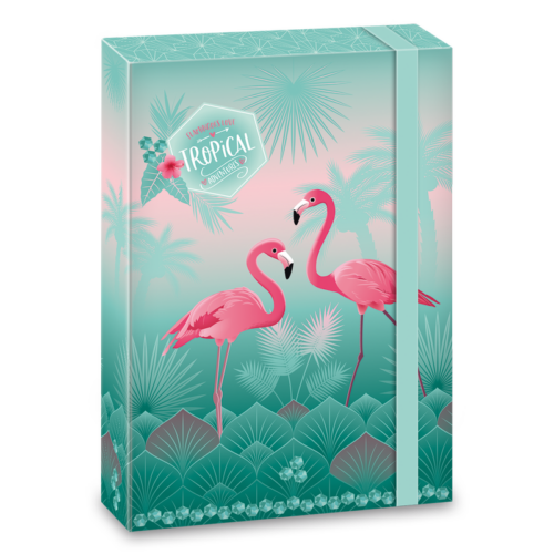 Ars Una Pink Flamingo A4 Füzetbox