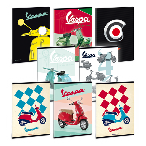 Vespa A5 füzetcsomag - sima
