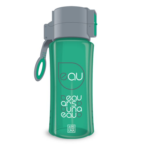 Ars Una kulacs - 450 ml - zöld-szürke