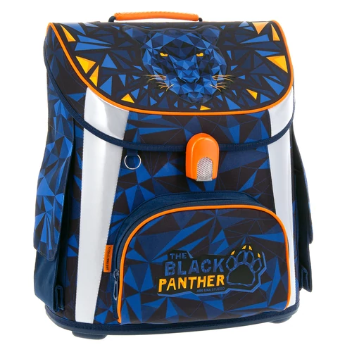 Ars Una Black Panther mágneszáras iskolatáska
