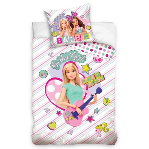 Barbie gyermek ágyneműhuzat garnitúra 140x200