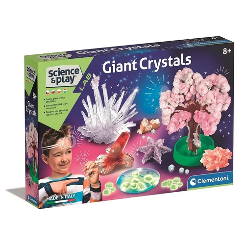 Clementoni Mega kristálykészítő labor – Giant Crystals