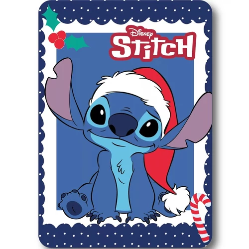 Disney Lilo és Stitch Holiday karácsonyi polár takaró