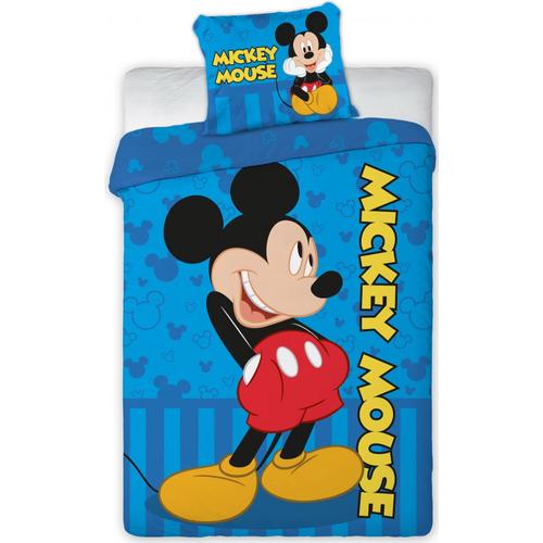 Mickey egér ovis ágyneműhuzat garnitúra 100x135 cm Mickey Mouse ovis ágyneműhuzat garnitúra