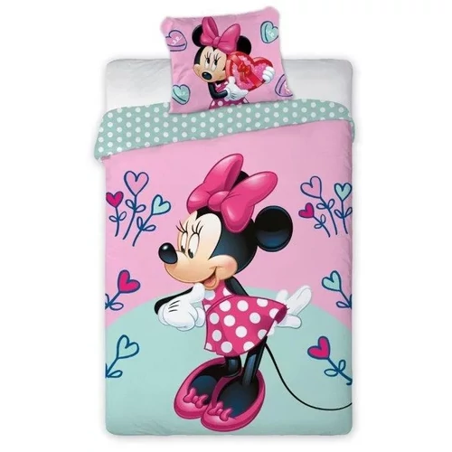 Minnie Mouse gyermek ágyneműhuzat garnitúra 140x200