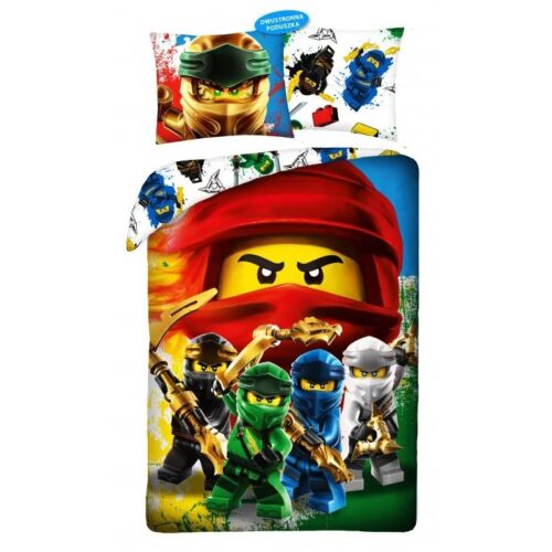 Lego Ninjago gyermek ágyneműhuzat garnitúra 140x200