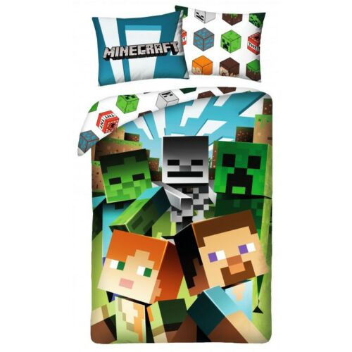 Minecraft gyermek ágyneműhuzat garnitúra 140x200