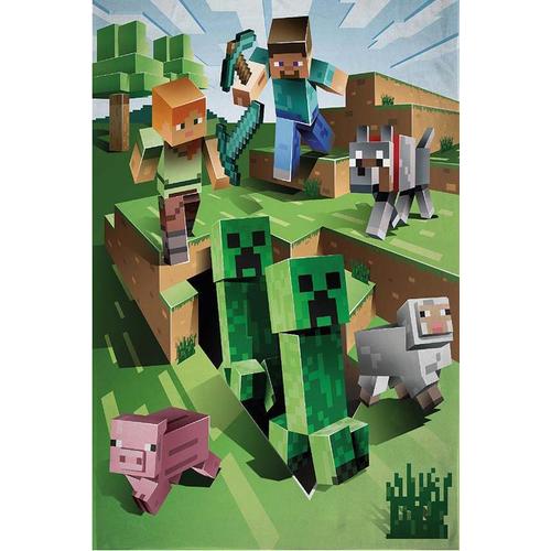 Minecraft polár takaró