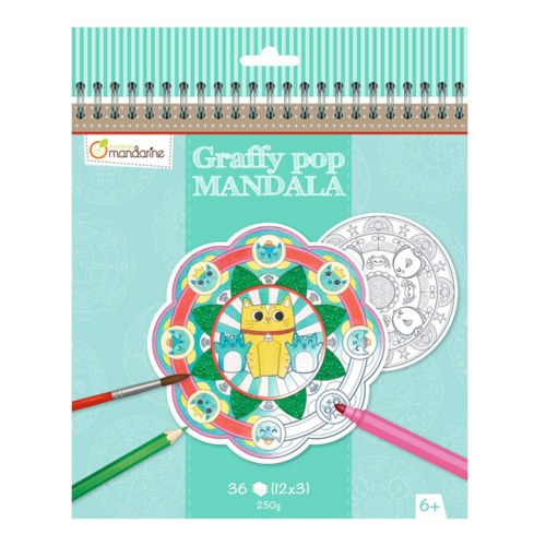 Mandala - Állatkák Avenue Mandarine