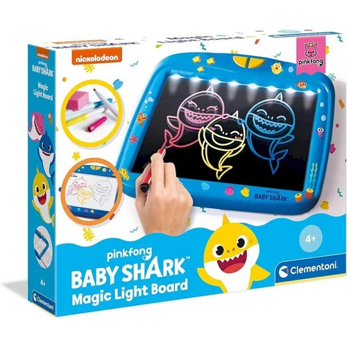 Baby Shark - varázslatos rajztábla 18617 Clementoni
