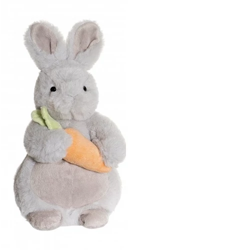 Milla nyuszi répával, szürke -  Teddykompaniet
