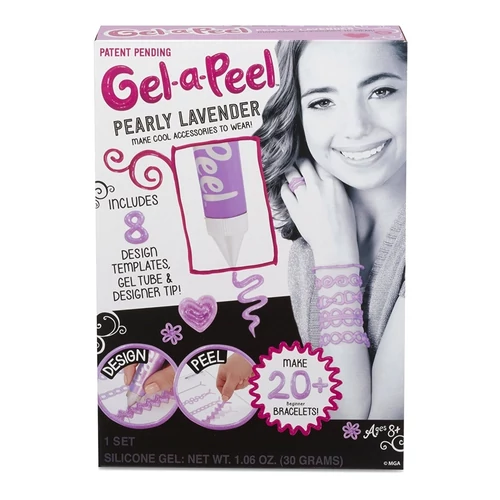 Gel-a-Peel Kezdő szett Gyöngyházfényű levendula