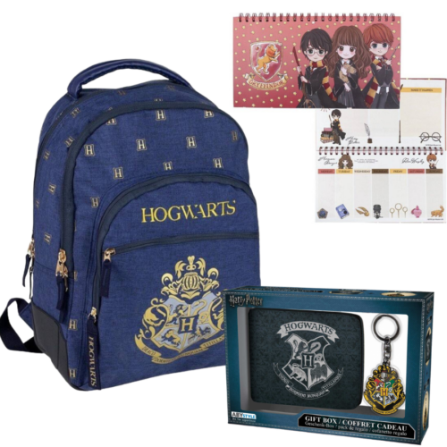 Harry Potter iskolai hátizsák kiegészítőkkel