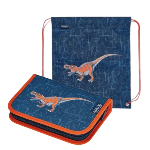 Herlitz Dinomania tolltartó és tornazsák 