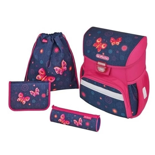 Herlitz Loop Plus Butterfly Dreams iskolatáska - szett