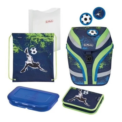 Herlitz SoftFlex Plus Kick It iskolatáska - szett