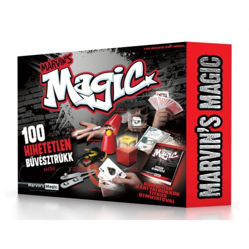 Marvin's Magic Szemfényvesztő mágikus készlet 100 trükkel