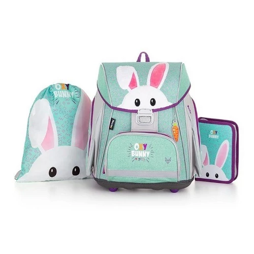 OXYBAG nyuszis iskolatáska szett – Bunny