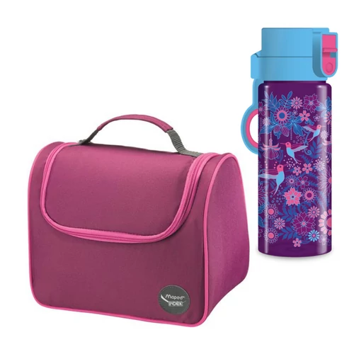 Piknik - uzsonna szett - pink-lila