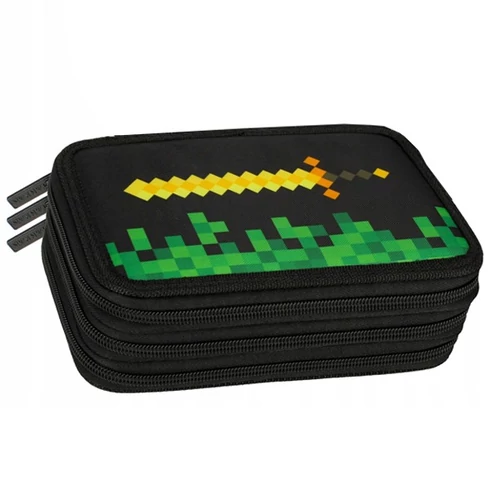 Starpak Pixel Game Pick 3 emeletes töltött tolltartó