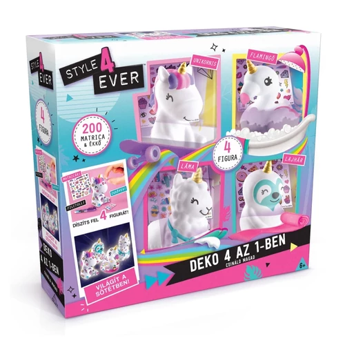 Style4Ever Díszítsd fel Deko 4 az 1-ben kreatív szett