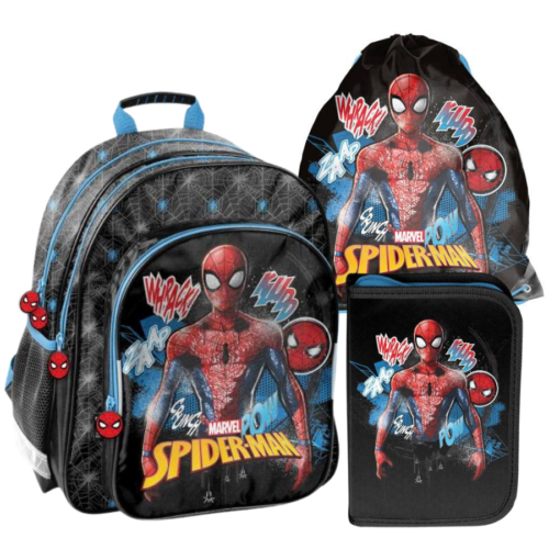 Paso Spiderman Whrack iskolatáska szett