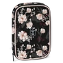 Kép 1/4 - Ars Una Flowery Black többszintes tolltartó