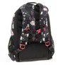 Kép 3/5 - Ars Una Flowery Black ergonomikus hátizsák