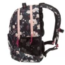 Kép 4/5 - Ars Una Flowery Black ergonomikus hátizsák