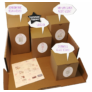 Kép 3/3 - Lacy Box - hatalmas baba mama ajándék - lenyomat készítők és ajándékok - kézszobor, lábszobor