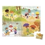 Kép 4/7 - Janod 02602 36 darabos puzzle Évszakok
