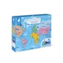 Kép 1/7 - Janod 02677 Oktató Puzzle és 3D kiegészítők 350 darabos A világ látványosságai