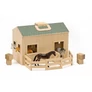 Kép 3/5 - Melissa & Doug 13704  SZÉTNYITHATÓ FA ISTÁLLÓ