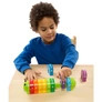 Kép 1/3 - Melissa & Doug 19274  FA KÉSZSÉGFEJLESZTŐ JÁTÉK SZÍNES SZÁMTANULÓ HERNYÓ