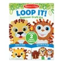 Kép 1/7 - Melissa & Doug 40186  KREATÍV JÁTÉK KEZDŐKNEK HURKOLD! VADÁLLATKA BÁBOK