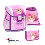 Kép 2/6 - Belmil Merevfalú Iskolatáska Szett Customize-Me 404-20 Sweet Squirrel Tolltartóval Tornazsákkal