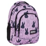Kép 2/8 - BackUp Bunny Pink nyuszis ergonomikus iskolatáska szett 