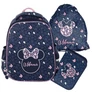 Kép 1/8 - Paso Minnie Mouse Girly iskolatáska-szett kihajtható tolltartóval, tornazsákkal