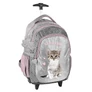 Kép 1/3 - Paso Sweet Kitty cicás gurulós iskolatáska
